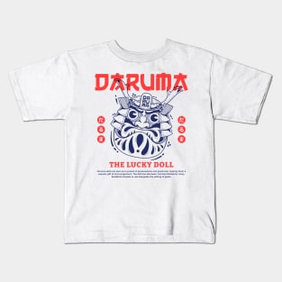 Daruma The Lucky Doll Kids T-Shirt